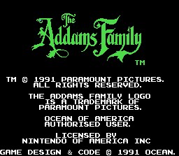 Картридж Pegasus NES Addams Family 1 + 2