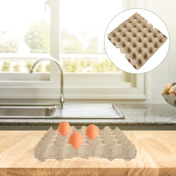 5 шт. ПЛОСКИЕ БУМАЖНЫЕ ЯЙЦА КОРОБКА ДЛЯ ЯИЦ ПУСТОЕ ЯЙЦО