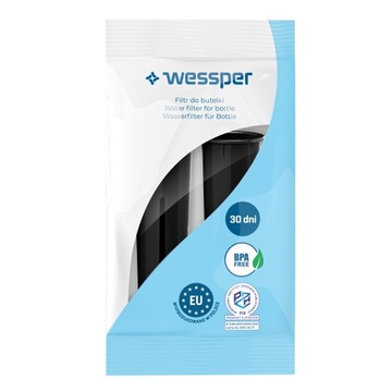 WESSPER CARBON WATER FILTER для бутылочек с фильтром DAFI SOFT и SOLID, 8 шт.