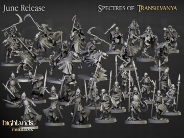 Crypt Ghost 4 - Highlands Miniatures - 3D печать