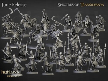 Crypt Ghost 5 — Highlands Miniatures — 3D-печать