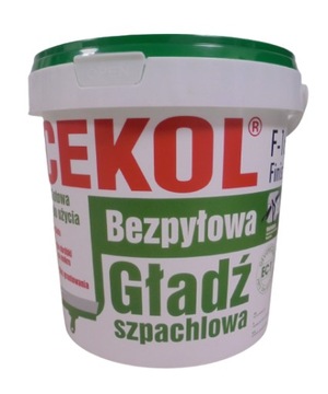 GŁADŹ SZPACHLOWA BEZPYŁOWA FINISZ F-16 CEKOL 1,8kg