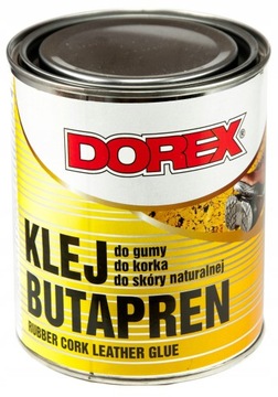 KLEJ BUTAPREN 800ml do obuwia tkanin korka filcu