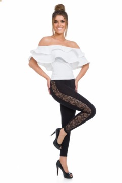 ЛЕГИНГИ С КРУЖЕВНЫМИ ПОЛОСАМИ ТРУБА ПОХОДКИ LPL M/38