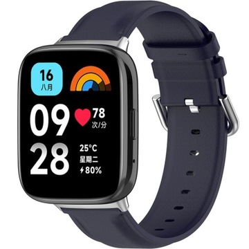 PASEK SKÓRZANY BRANSOLETA OPASKA DO REDMI WATCH 3 ACTIVE