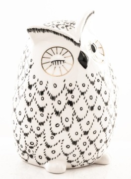 Керамическая фигурка совы в стиле бохо
