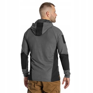 Bluza z kapturem Helikon Range Hoodie Topcool Grey/Black L