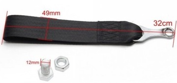 Pas holowniczy Tow Strap RBS RED