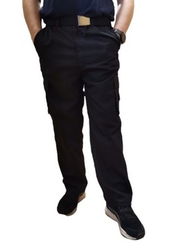 SPODNIE BOJÓWKI CZARNE PAS 90-110 CM r. XL