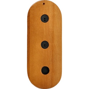 Stacja pogody HIGROMETR BAROMETR TERMOMETR drewno retro