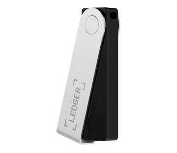 Криптовалютный кошелек Ledger Nano X оникс черный