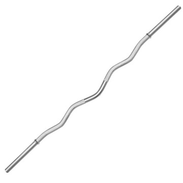 BELTOR GRYF ŁAMANY LEKKO GŁADKI 134cm / 25mm SZTANGA DO ĆWICZEŃ ŁAMANA