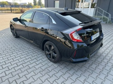 Honda Civic X Hatchback 5d 1.0 VTEC Turbo 129KM 2017 Honda Civic 1.0Vtec, Stan Idealny,NAVI,Klimatronic, zdjęcie 1