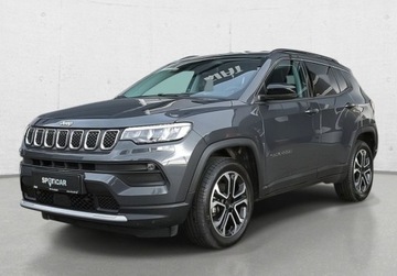 Jeep Compass II SUV Facelifting 1.5 MHEV T4 130KM 2023 Jeep Compass 1.5 T4 mHEV Limited FWD SS DCT Gwarancja od RiA 1.5 Hybryda