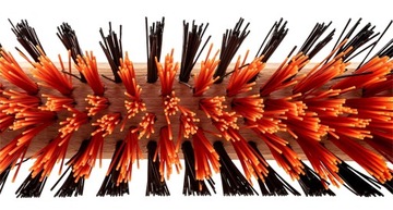 Метла, щетка уличная, 40 см, ручка металлическая.