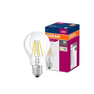 OSRAM ŻARÓWKA LED 4W E27 470lm 2700K FILAMENT