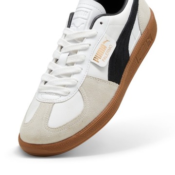 Buty męskie trampki sportowe Puma Palermo 39646401 skórzane białe 42