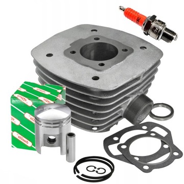 CYLINDER TŁOK RDI DUELLS PIERŚCIENIE WSK 125