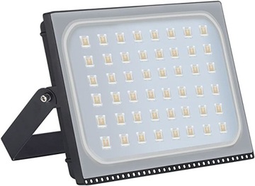 REFLEKTOR WODOOPORNY IP65 LED 300W ENERGOOSZCZEDNY GRAFITOWY