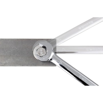 Würth Klucz płasko-oczkowy z grzechotką 13mm