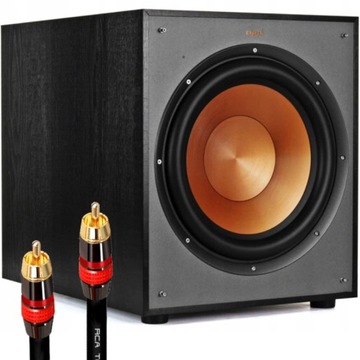 KLIPSCH R-100SW АКТИВНЫЙ САБВУФЕР 10 ДЮЙМОВ, 150 ВТ, КАБЕЛЬ 3 МЕТРА, СВОБОДНО 112 дБ