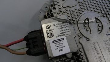 BMW X3 F25 X4 F26 MOTOR VENTILÁTOR CHLADIČŮ 7562595