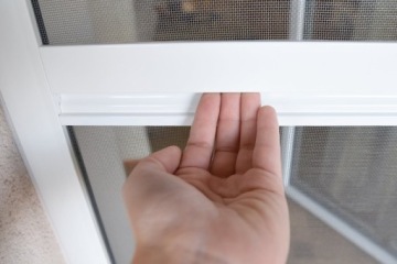 ДВЕРНАЯ МОСКИТНАЯ СЕТКА, БЕЛЫЙ КОРИЧНЕВЫЙ АНТРАЦИТ, сетка