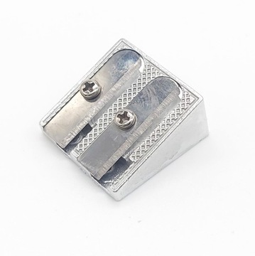 Klasyczna metalowa temperówka do ołówków i kredek