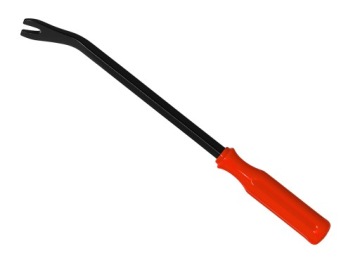 Łom podważacz do kołków samochodowych łyżka widelec do spinek duży 29 cm