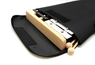 Хроматические колокольчики, 27 тонов, 4 барабанные палочки, черный КРЫШКА