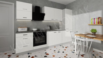 MEBLE KUCHENNE JULIA I 300 CM POŁYSK MDF