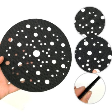 6 Cal 70 styl otworu 6-cal.Tool Pad Disc Polerka Tarcza, Hook and Loop