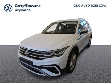 Volkswagen Tiguan II SUV Facelifting 2.0 TDI 200KM 2022 Volkswagen Tiguan 2.0TDI 200KM 4Mot Elegance DSG, Gwarancja, Serwis, Bogat