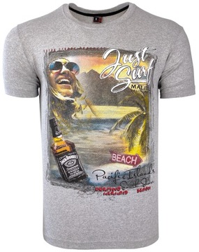 Koszulka męska t-shirt BUTELKA T1131 r. XXL