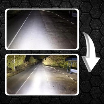 ZESTAW LAMPA ROBOCZA HALOGEN SAMOCHODOWY QUAD 2x 120W MOCNY LED CREE IP68