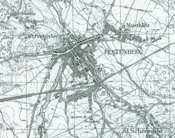 MAPY NIEMIECKIE DOLNY ŚLĄSK NIEDERSCHLESIEN 1:25T.