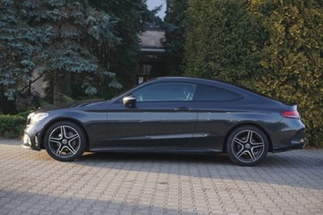 Mercedes Klasa C W205 Coupe Facelifting 1.5 200 184KM 2020 Mercedes-Benz Klasa C Salon PL 4Matic Tempomat Kamera LED Klima 2stre, zdjęcie 3