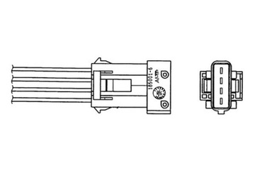 SONDA LAMBDA NGK NTK OZA495-PG2 CITROEN C3 1.4