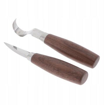 Набор из 2-х ножей для резьбы по дереву.
