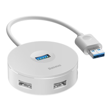 Baseus Adapter Hub 4w1 USB 3.0 Rozdzielacz Kabel