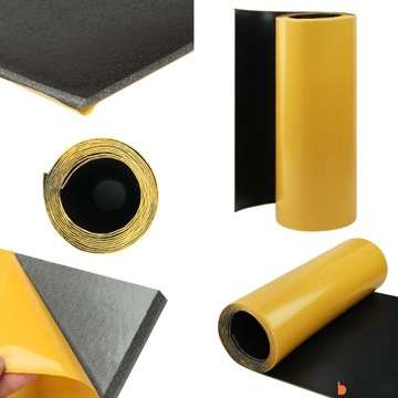 ЗВУКОВОЙ ПЕННЫЙ КОВРИК ОГНЕЗАЩИТНЫЕ МАСКИ Черная крышка двигателя с фильтром толщиной 5 мм.