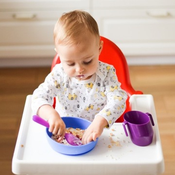 DOIDY BOWL MISECZKA TALERZYK Z PRZYSSAWKĄ SILIKON
