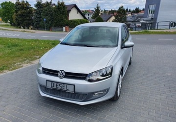 Volkswagen Polo V 2010 Volkswagen Polo 1.6TDi 75KM 5-Drzwi Klima Grzane Fotele Czujniki Parkowania