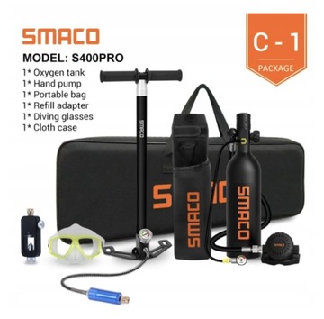 МИНИ-ЦИЛИНДР ДЛЯ ДАЙВИНГА НАБОР ДЛЯ ОТДЫХА-ЛЮБИТЕЛЯ