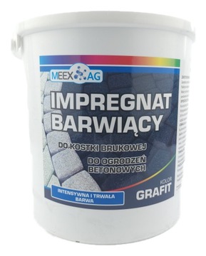 FARBA IMPREGNAT BARWIĄCY DO KOSTKI BRUKOWEJ GRAFIT