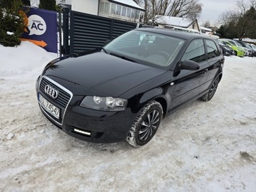 Audi A3 8P Hatchback 3d 1.9 TDI 105KM 2006 Audi A3 3-drzwiowe 1.9 TDI Ambiente nowe sprzęgło + koło dwumasowe