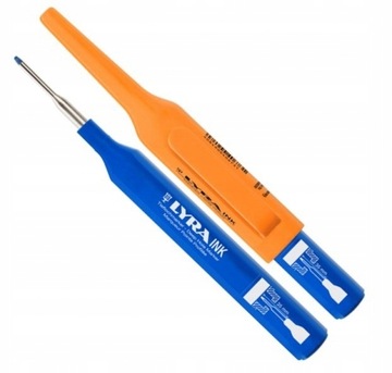 МАРКЕР ДЛЯ ГЛУБОКИХ ОТВЕРСТИЙ СИНИЙ СТРОИТЕЛЬНЫЙ. ЛИРА