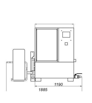 Мойка легковых колес Wulkan 4x4 HP с подъемником для внедорожников BUS