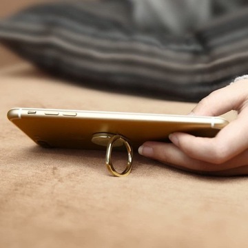 ЭЛЕГАНТНАЯ ПОДСТАВКА-ДЕРЖАТЕЛЬ КОЛЬЦО ДЛЯ ТЕЛЕФОНА НАПАЛЬЦЕВЫЙ ДЕРЖАТЕЛЬ СЕРЕБРЯНЫЙ