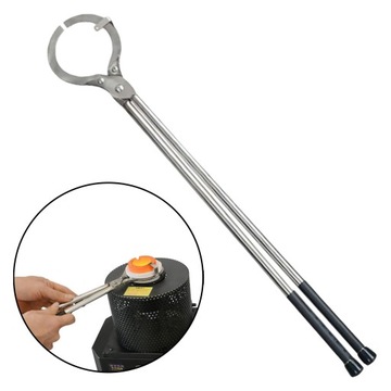 Тигельные клещи для отливки графита 550ммх113мм по 4кг.